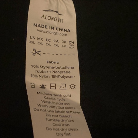 ALONG FIT Women’s 3XL Anti-Nail Leggings Non-See-Through Yoga Pants - Picture 3 of 3